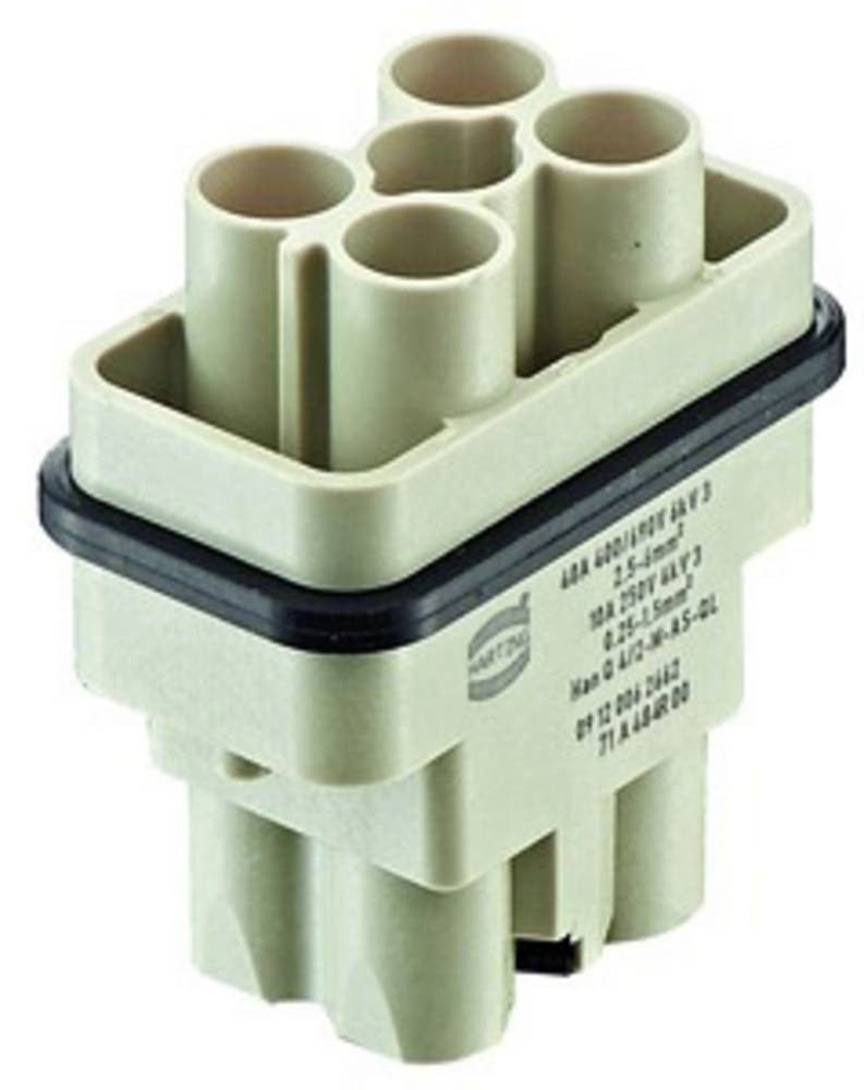 HARTING Han Q4/2 Stifteinsatz (M) Axialschraub- / Quick-Lock-