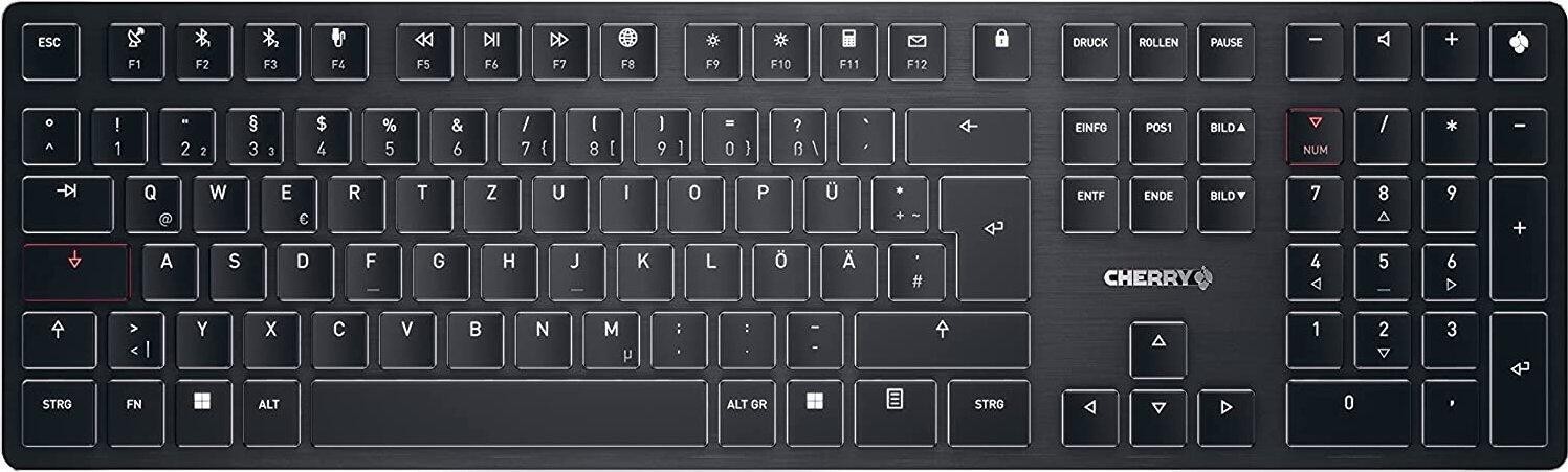 Cherry Keyboard KW X ULP Wireless [DE] Black BT Mechanical
