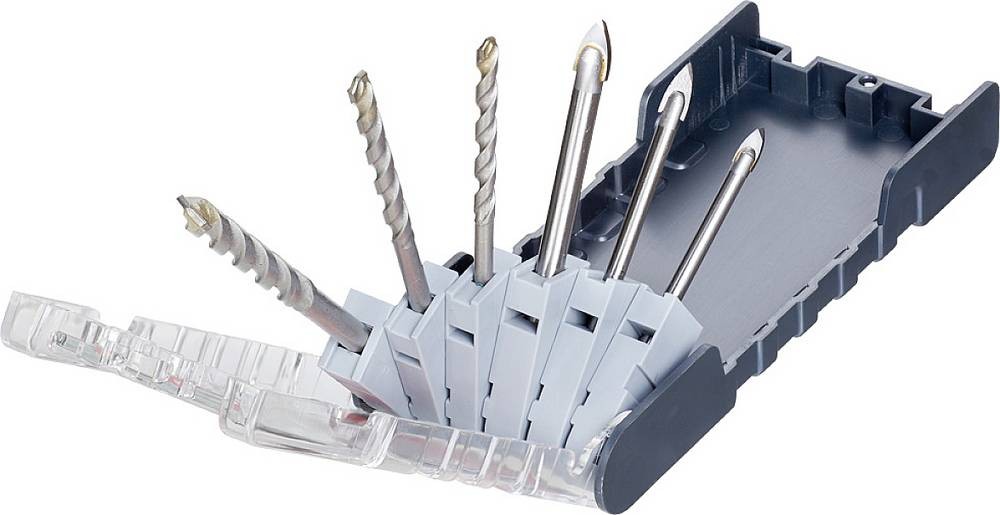 Kwb 109146 Glasbohrer-Set 6teilig 5 mm, 6 mm, 8mm