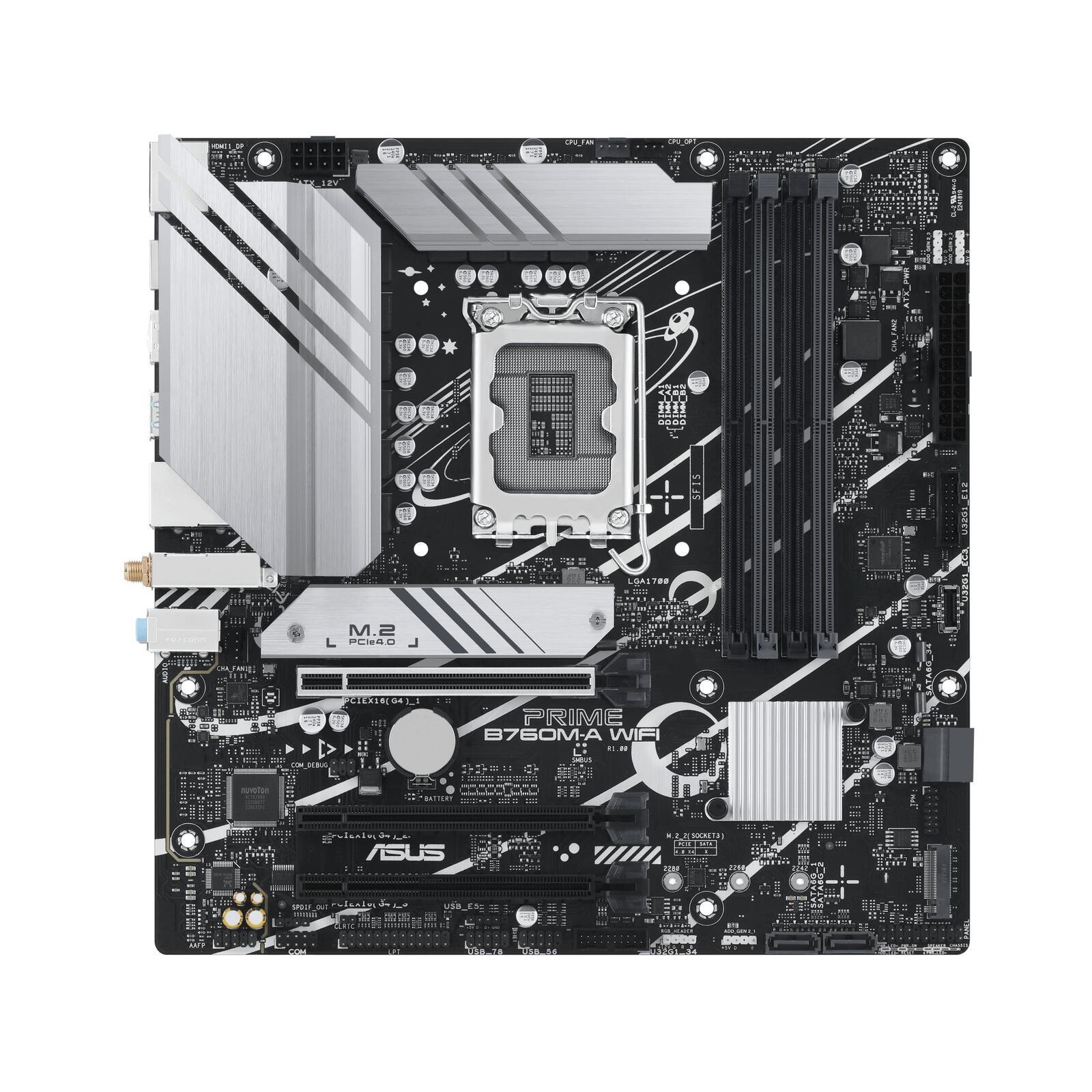 ASUS PRIME B760M-A WIFI Intel B760 LGA 1700 micro ATX - ASUS PRIME