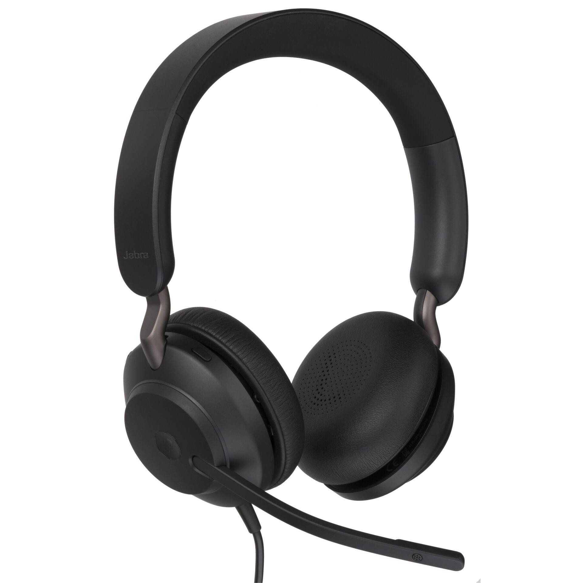 Jabra Evolve2 40 SE USB-A, MS Stereo - Jabra Evolve2 40 SE USB-A, MS
