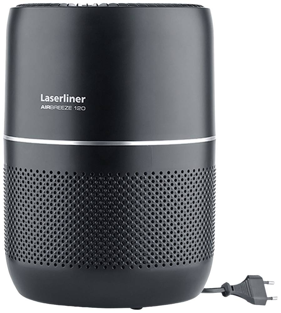 Laserliner 085.120A AirBreeze 120 Luftreiniger 30m² black
