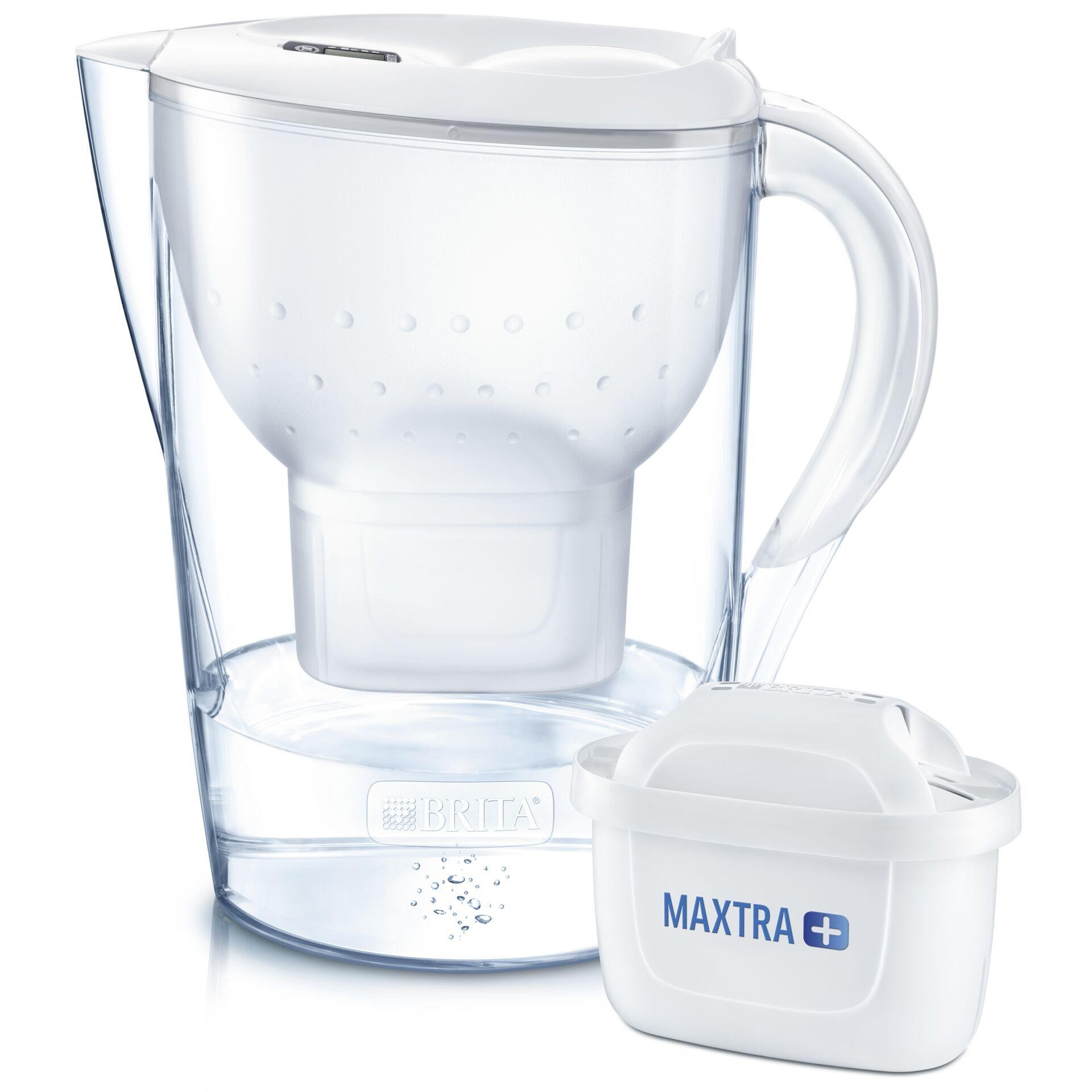 Brita Marella XL Filtre pompée à eau manuelle 3,5 L Blanc - Brita