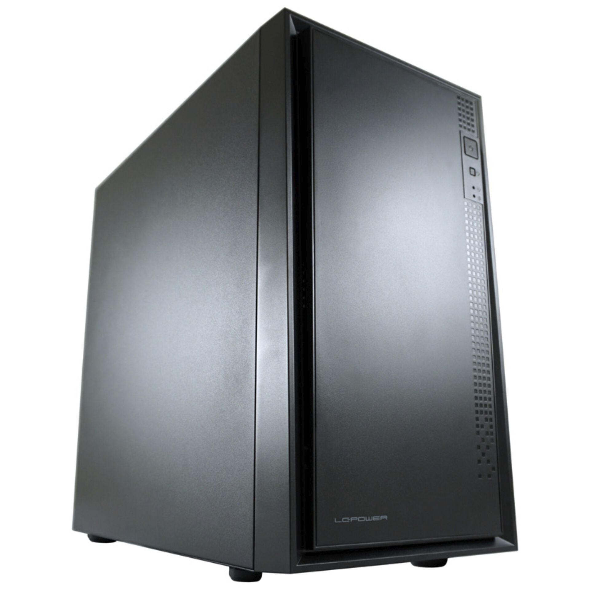 LC-Power 2016MB Micro Tower Black - LC-Power 2016MB, Micro Tower, PC,