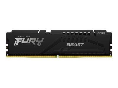 KINGSTON FURY Beast 64GB 6000MT/s DDR5 CL40 DIMM Kit of 4 Black XMP