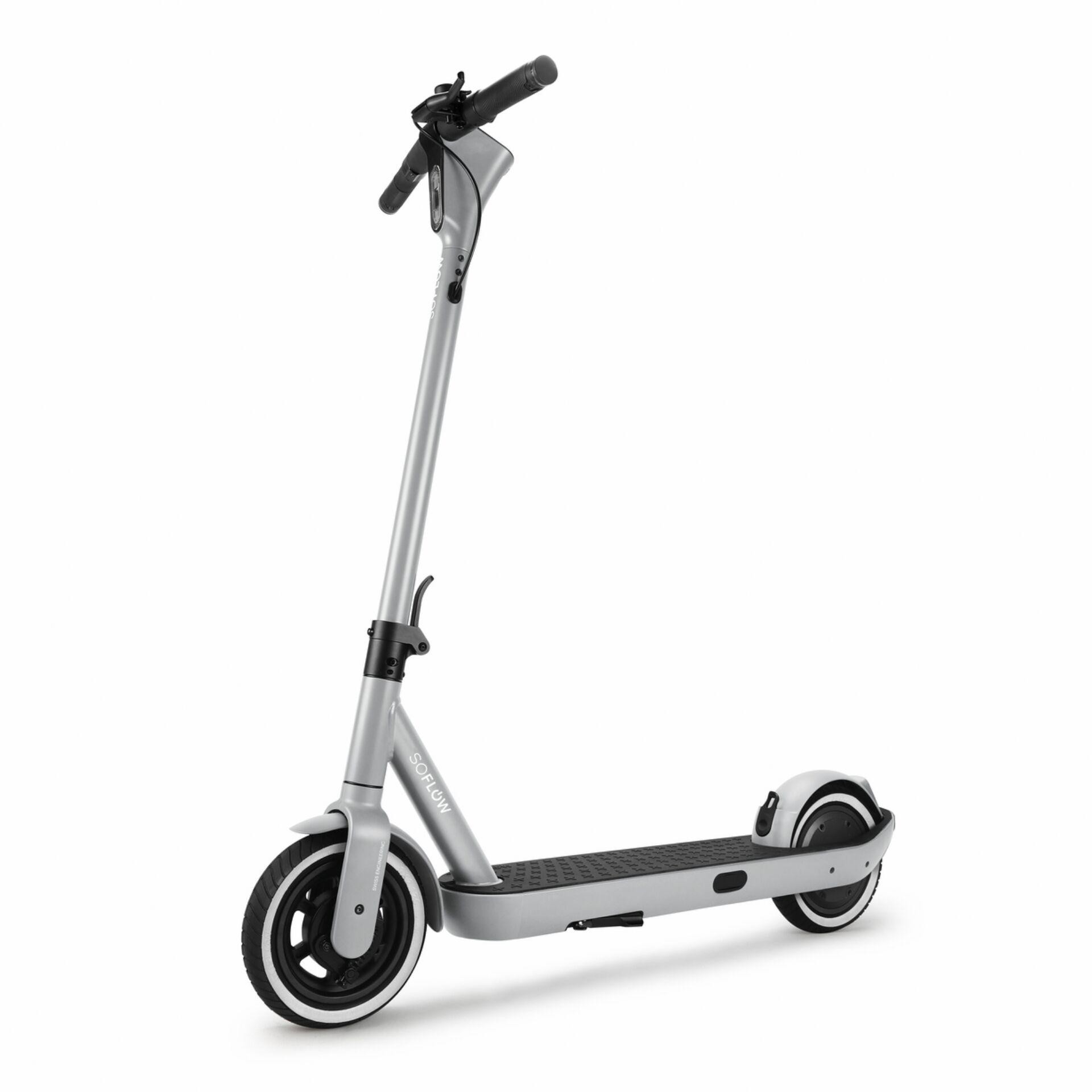 SoFlow - SO ONE+ E-Scooter 7,8 Ah, silvergrey, dt. Straßenzul.