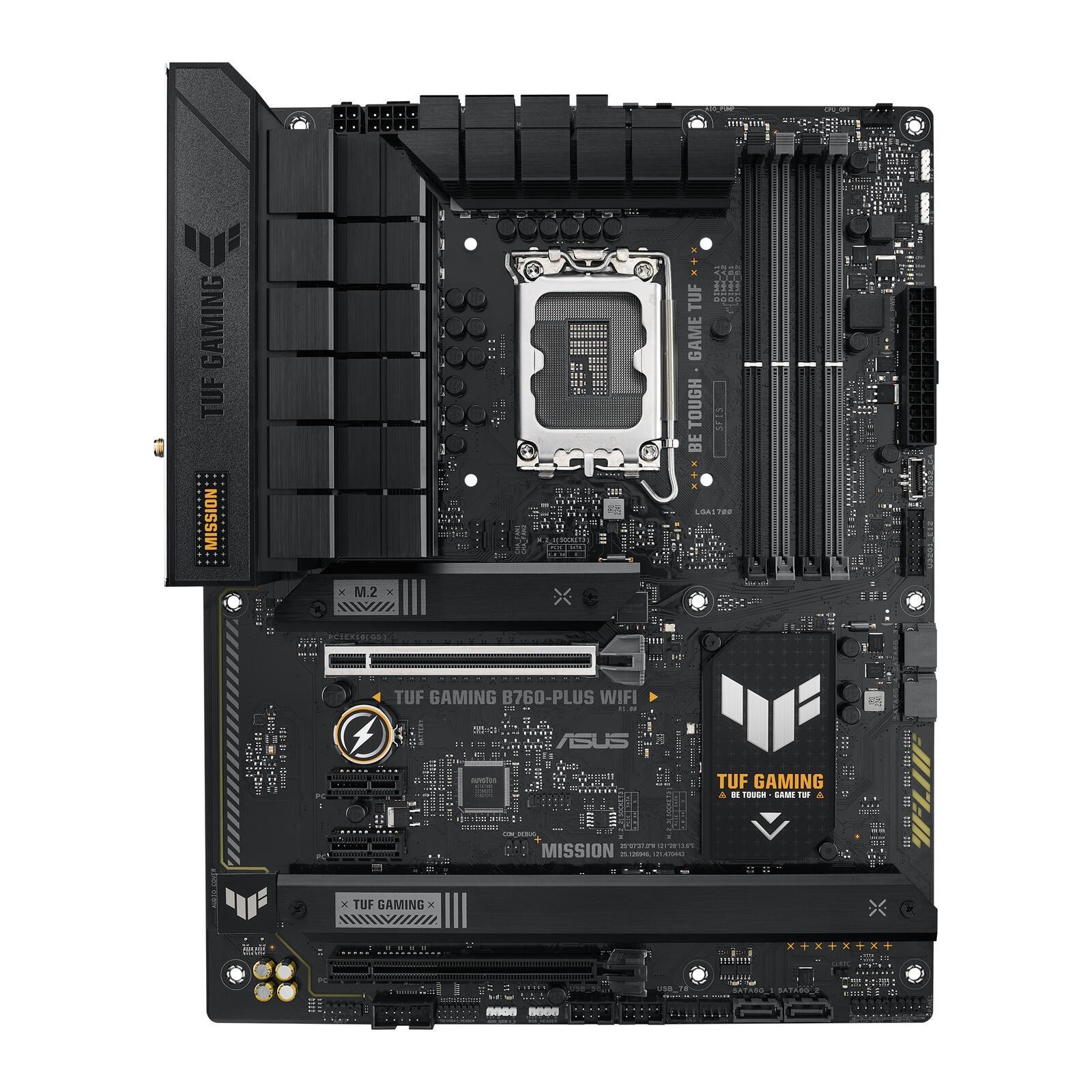 ASUS TUF Gaming B760-Plus WIFI Intel B760 LGA 1700 ATX - ASUS TUF