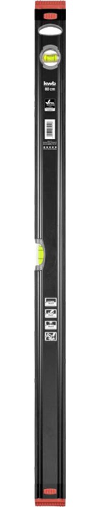 Kwb 065080 Leichtmetall-Wasserwaage 800mm