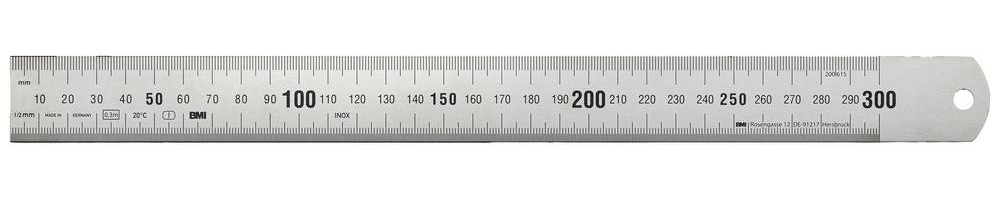 BMI 966060020-EGI Maßstab 600mm stainless steel (rostfrei)
