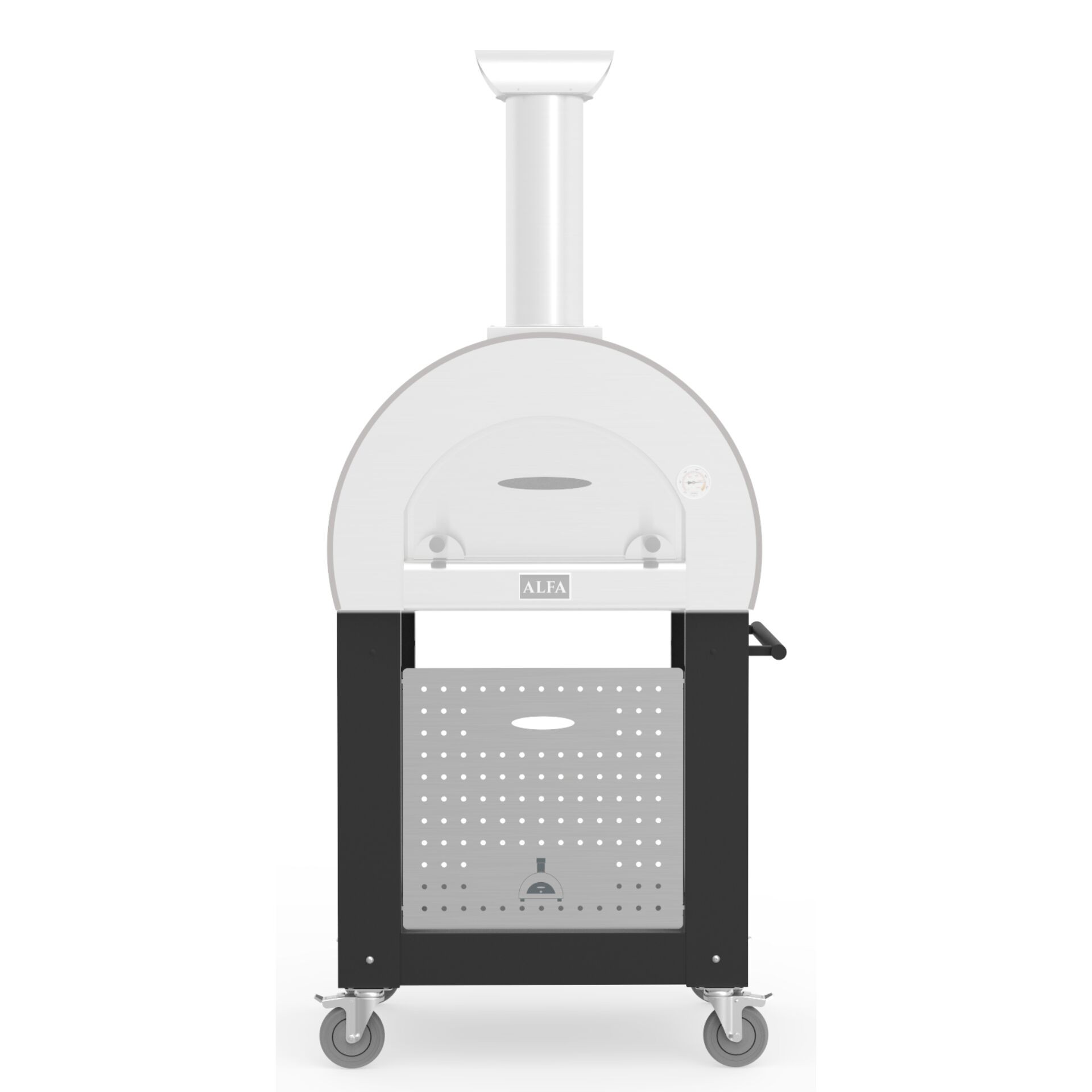 Alfa Forni Base for 5 Minuti Unterbau black