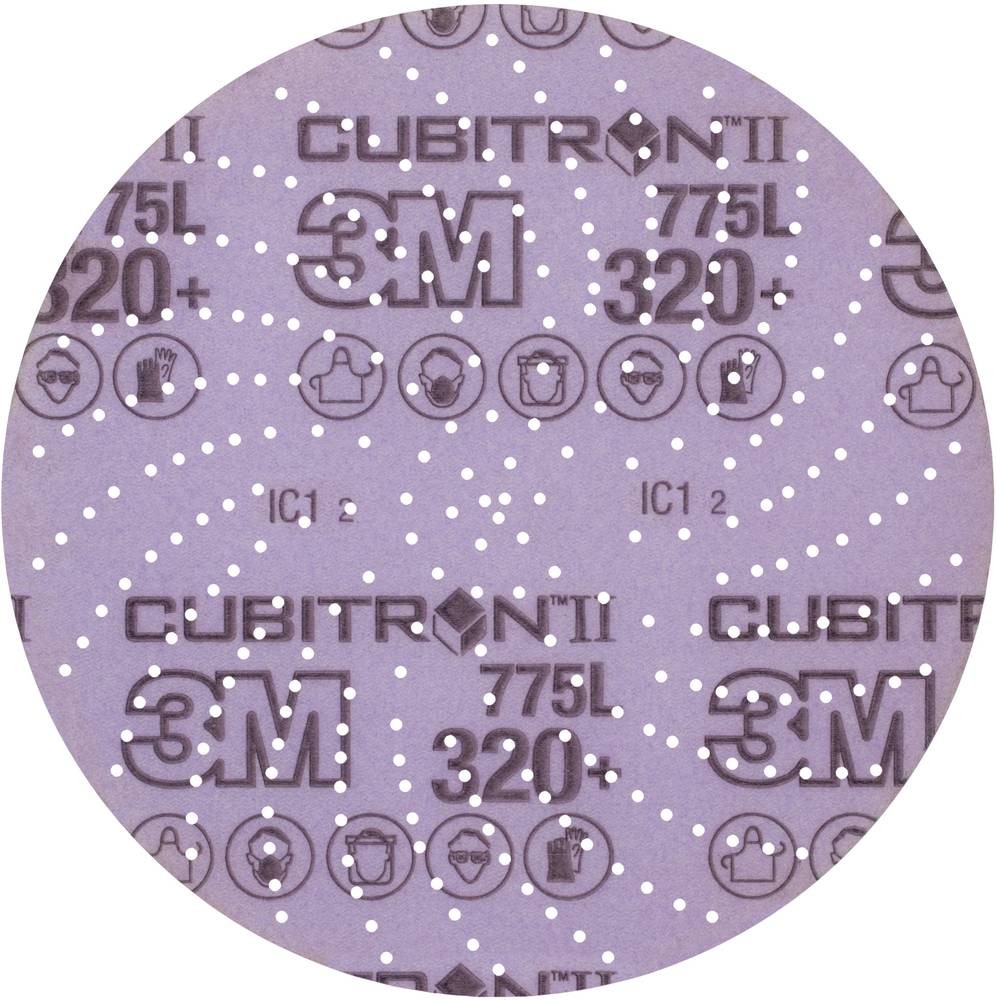 3M Cubitron II Ceramic Sanding Disc, 150mm, 320+ Grade, P320 Grit,