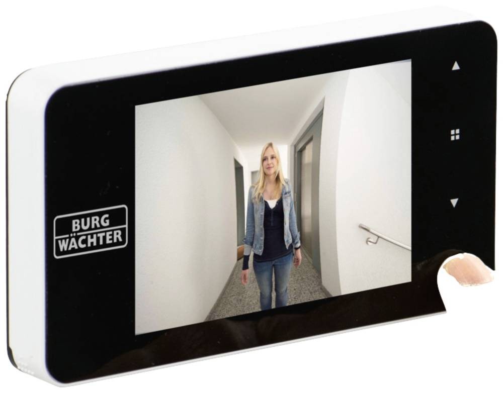 Burg Wächter Door eGuard DG 8200W 37370 digitale Türspion con TFT-