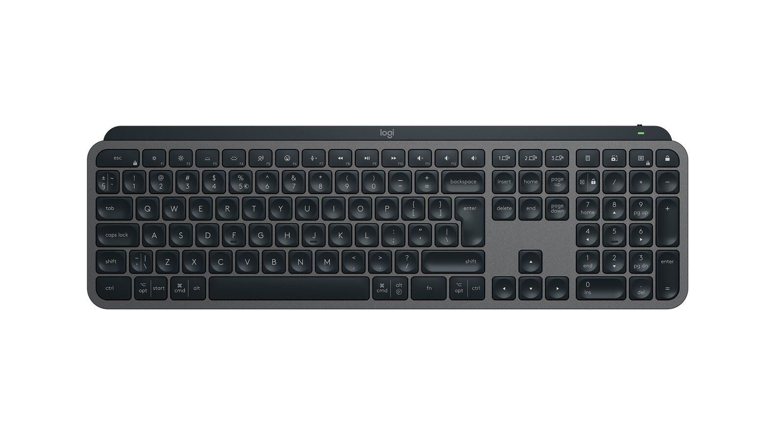 Logitech MX Keys S Wireless Keyboard Graphite US Layout