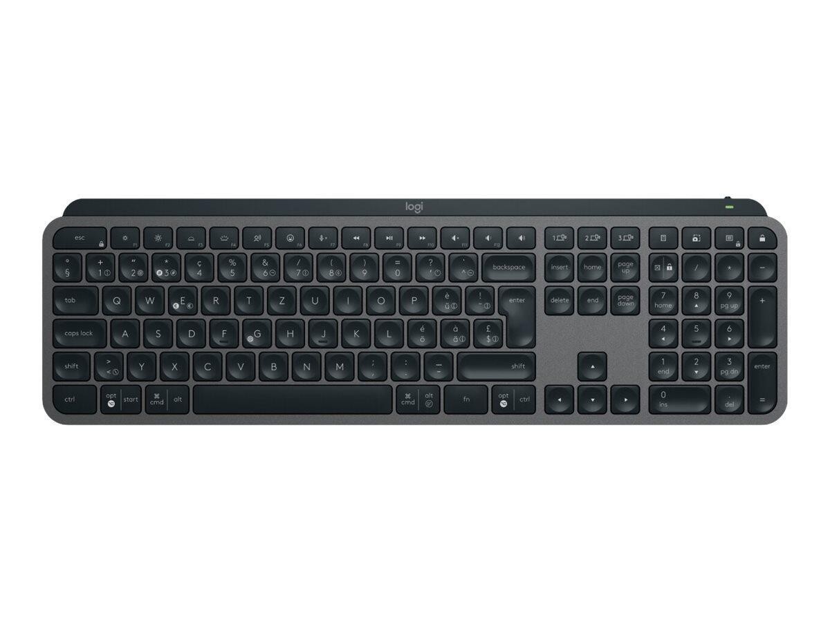 NL Logitech MX Keys S Wireless Keyboard Graphite w/PR USL