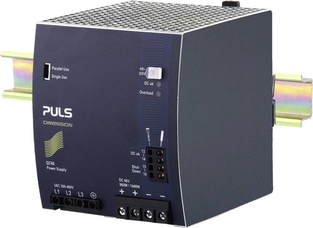 PULS QT40.481 Hutschienen-home charger (DIN-Rail) 48 V/DC 20A 960W