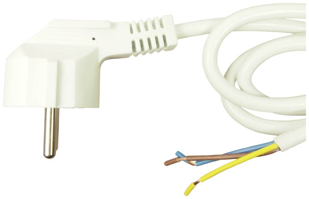 Cliff FCR72044 Kaltgeräte connection cable white 2m