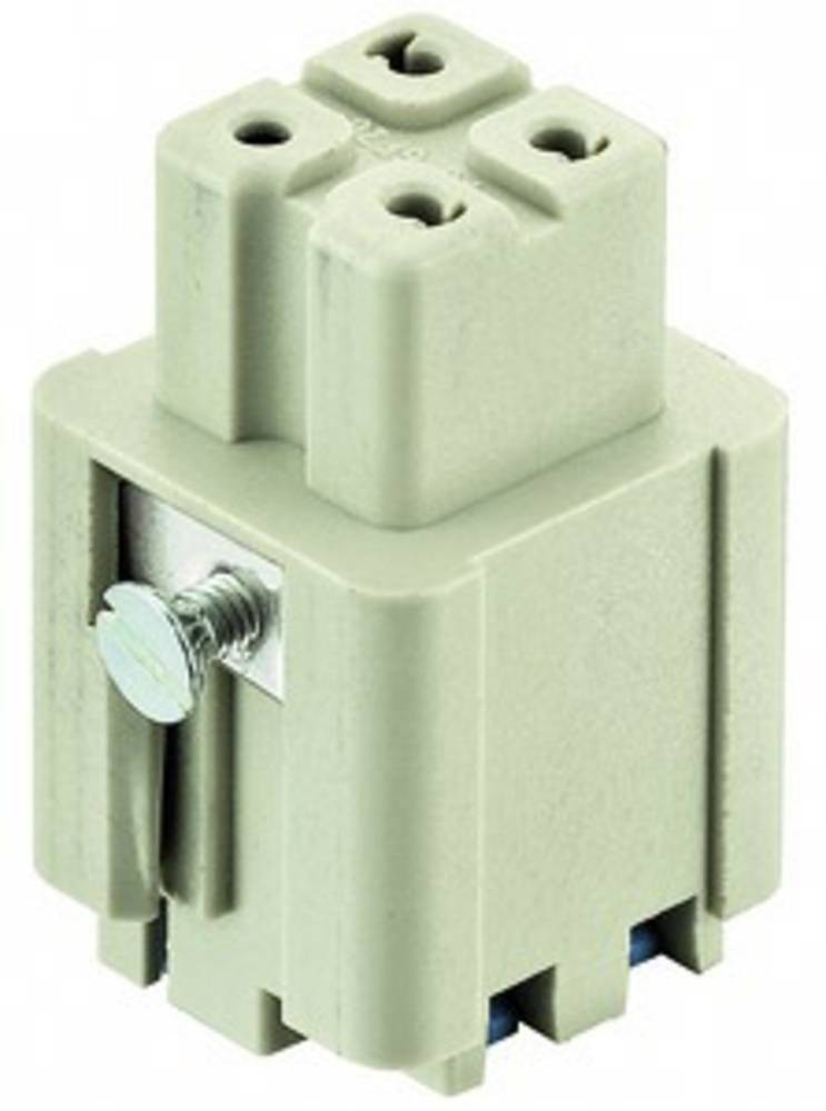 HARTING Han 3A Buchseneinsatz (F) Quick-Lock-Anschluss, 3-polig+PE