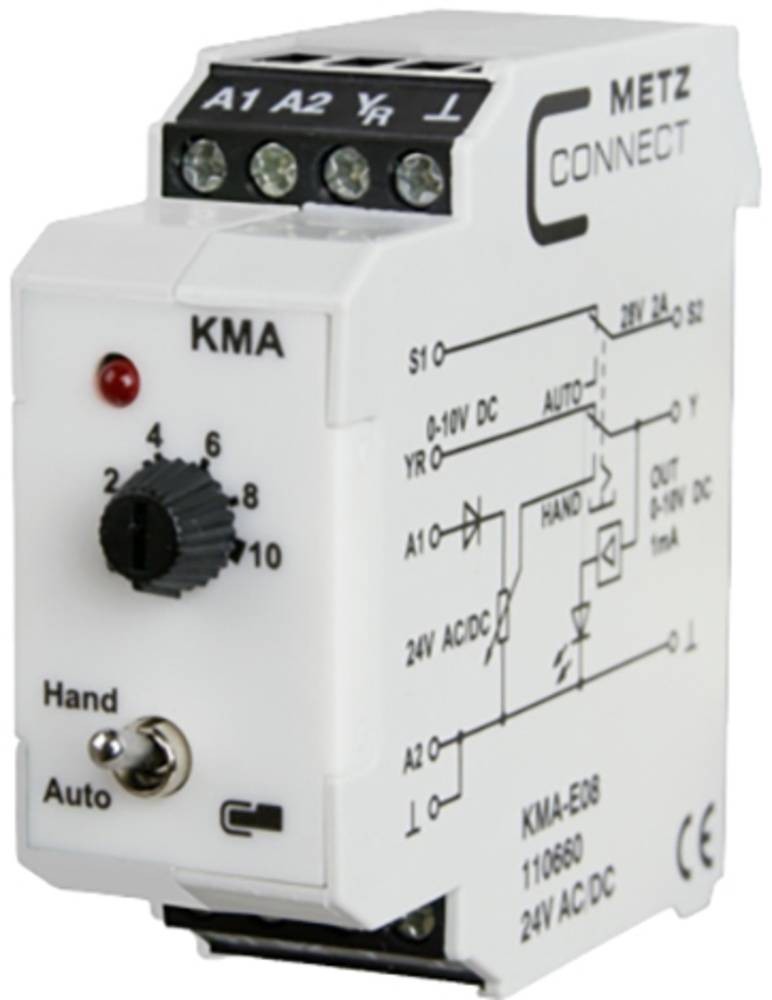 Metz Connect Analogwert-Geber 24, 24 V/AC, V/DC (max) 110660 1St.