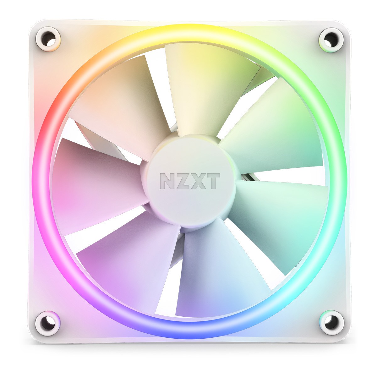 NZXT F140 RGB DUO Fan 14 cm White 1 pc(s) - NZXT F140 RGB DUO, Fan,