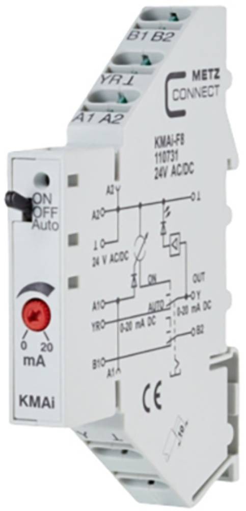 Metz Connect Analogwert-Geber 24, 24 V/AC, V/DC (max) 110731 1St.