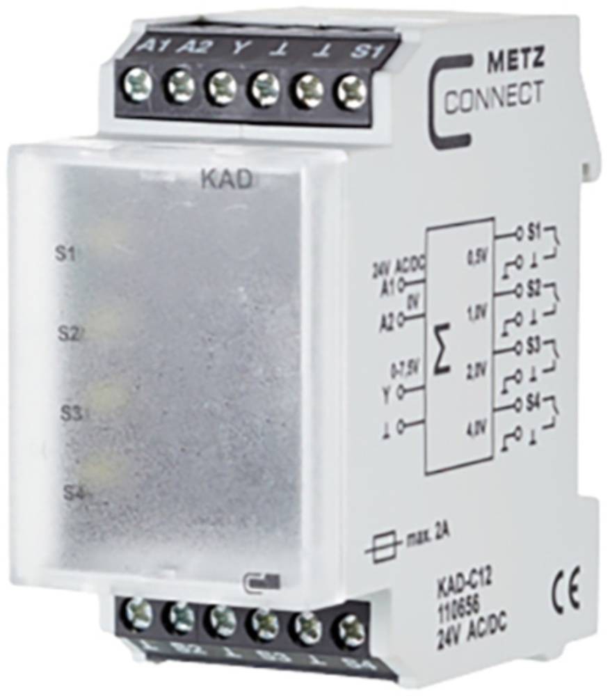 Metz Connect Digital-Analog-Wandler 24, 24 V/AC, V/DC (max) 110656 1
