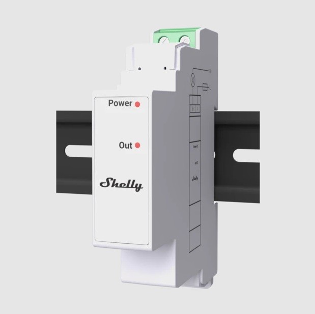 Shelly Shelly Pro 3EM Switch Add-on Stromzähler Bluetooth, Wi-Fi