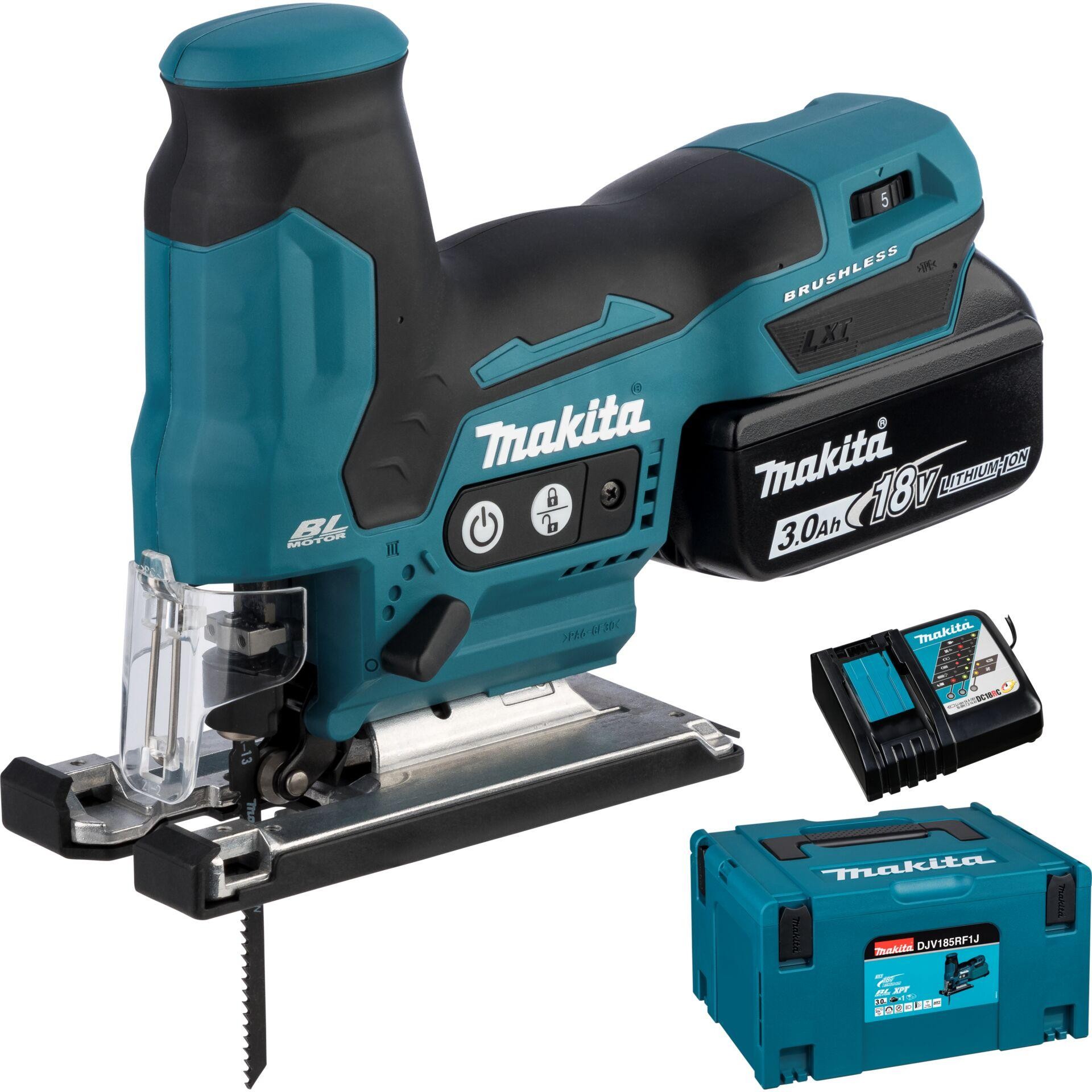 Makita Akku-Pendelhubstichsäge DJV185RF1J inkl. Akku, inkl. Ladegerä