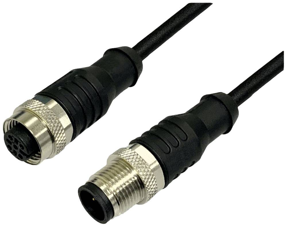 BKL Electronic 2702039 Sensor-Aktor-Verlängerungsleitung M12 Stecker