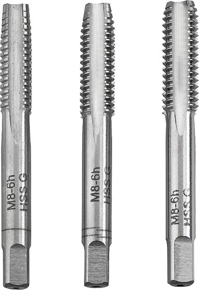 Kwb 443306 Gewindeschneidsatz 3teilig M6 1 DIN 352 HSS 3St.