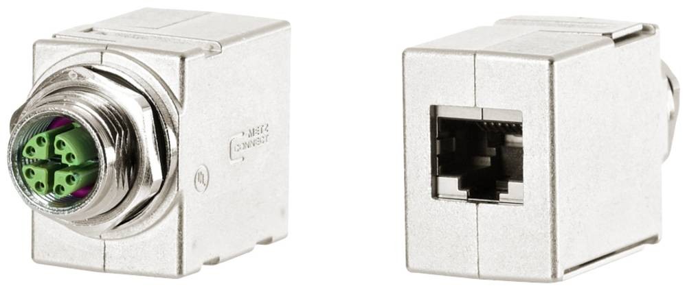 METZ CONNECT MWN811A415 cable gender changer M12 RJ-45 Metallic -