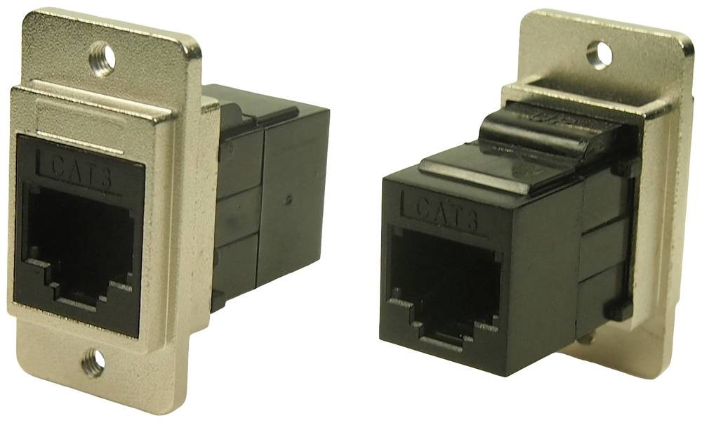Cliff CP30724M3 DUALSLIM METALL CAT3 RJ12 M3 CP30724M3 Adapter,