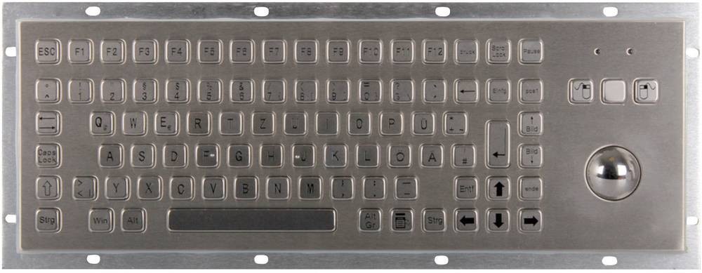 Joy-it IPC Keyboard 02 IP65 NEMA 4X Kabelgebunden Tastatur Deutsch,