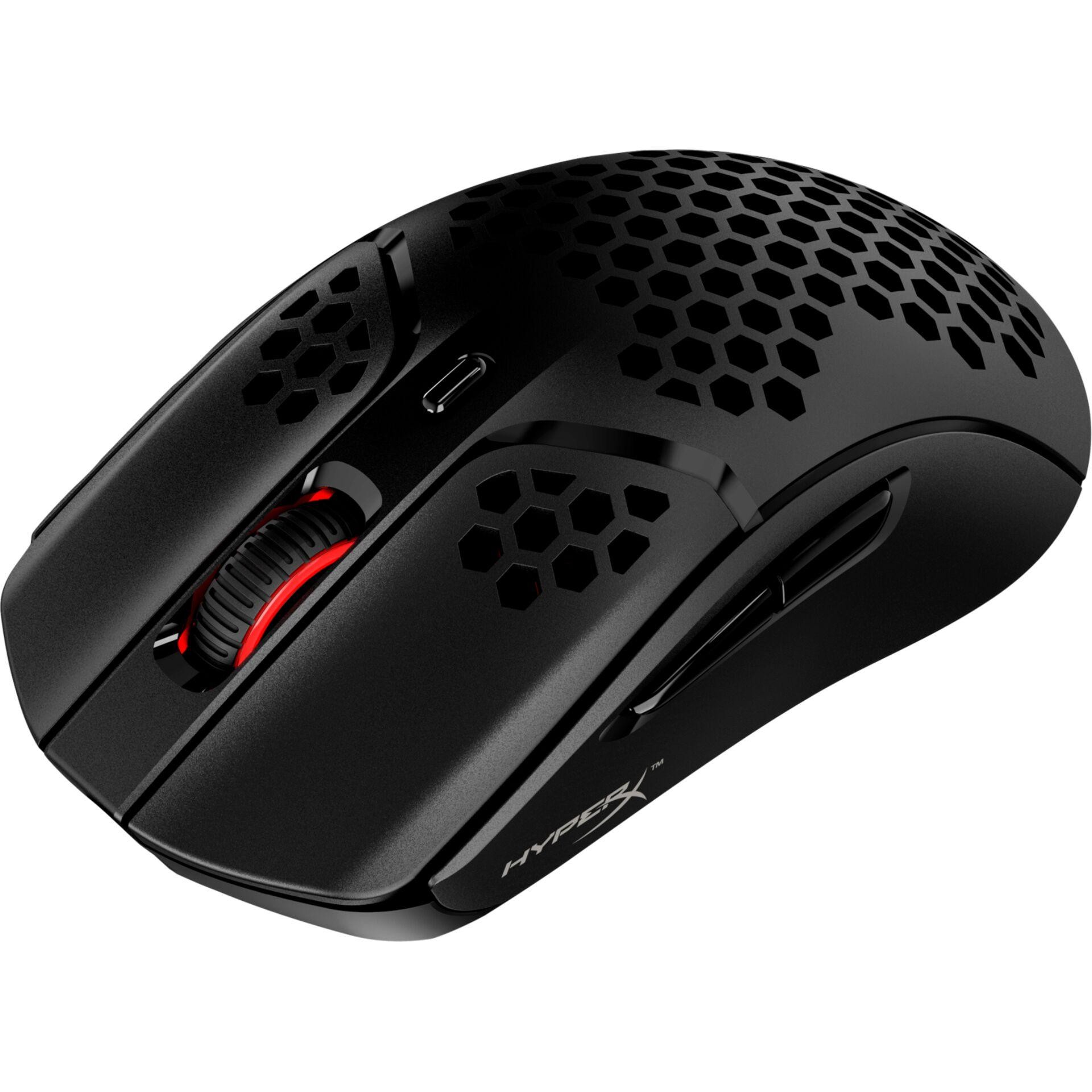 HyperX Pulsefire Haste 2: ratón gaming inalámbrico (negro) -
