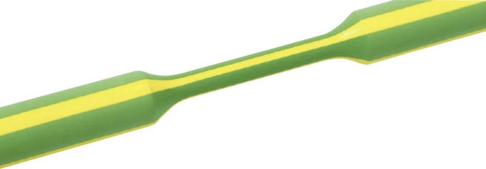 claroermannTyton 319-00607 Schrumpfschlauch sin Kleber verde,