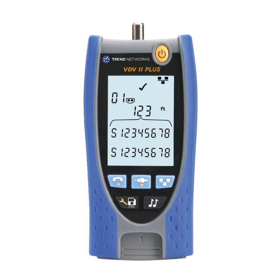 Kabeltester R158008 Trend Networks VDV II Plus BT