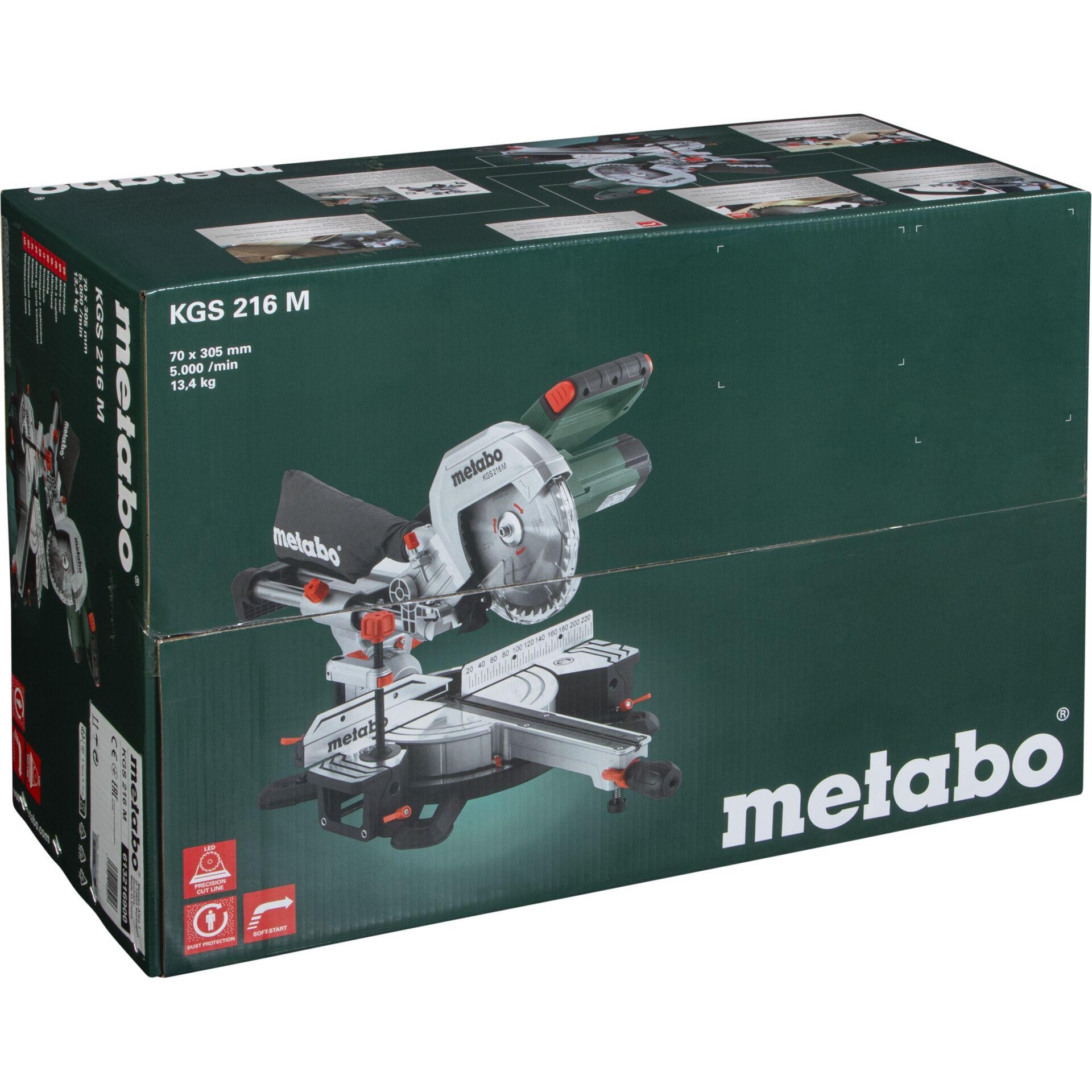 Metabo 613216900 Kappsäge 216mm 30mm 1200W