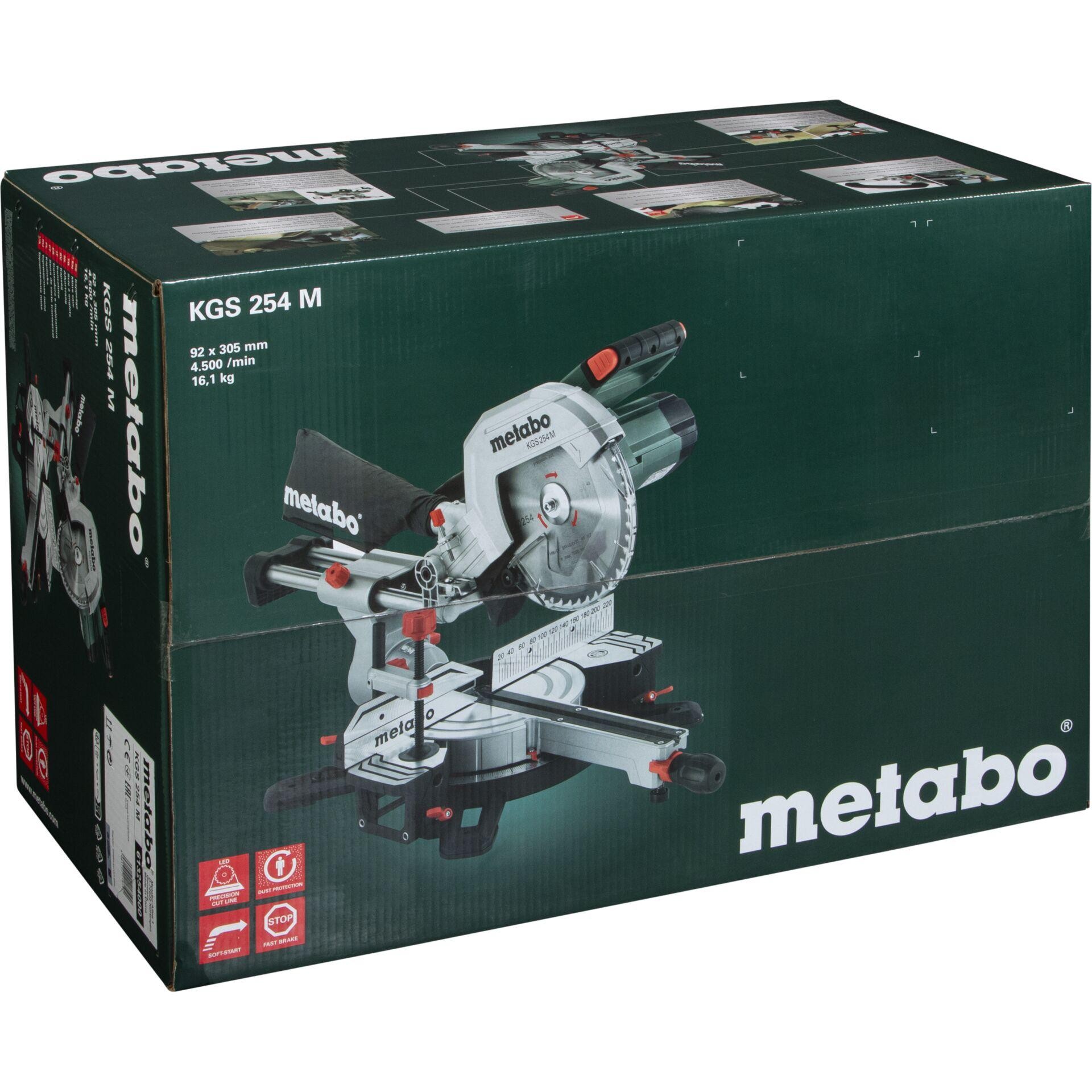Metabo 613254000 Kappsäge 254mm 30mm 1450W