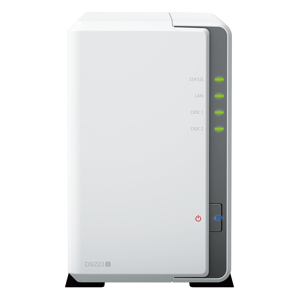 Synology DiskStation DS223J NAS-Server Gehäuse 0GB 2 Bay Ein-/