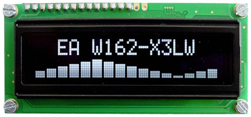 DISPLAY VISIONS OLED-Display Weiß 5.55mm 3.3 V, 5V Ziffernanzahl: 2