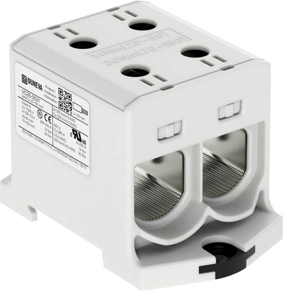Ouneva Group VC05-0031 Verteilerblock Schrauben grey 1 pc(s)