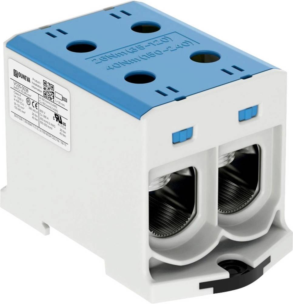 Ouneva Group VC05-0038 Verteilerblock Schrauben blue 1 pc(s)