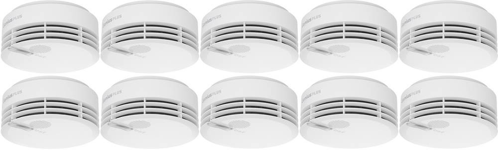 Hekatron Smoke Detector 10er Set incl. 10 Jahres-Batterie
