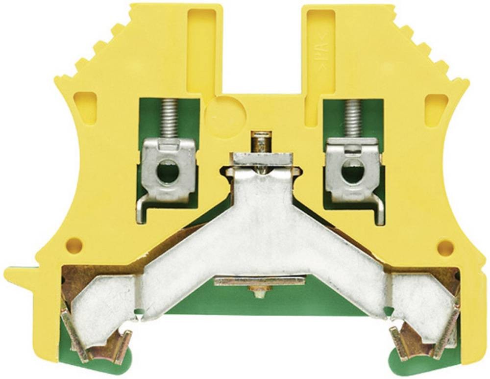 Weidmüller 1717740000-1 Schutzleiterklemme Schrauben green-Gelb 1 pc(