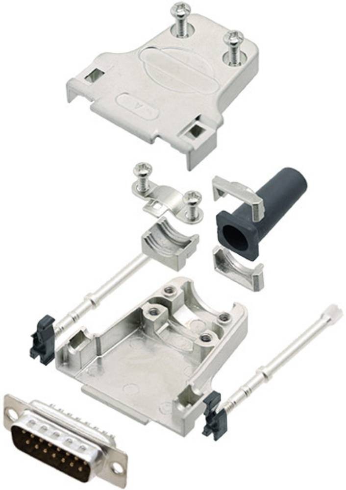 Amphenol L17DTZF25-LJS-RG+L717SDB25P D-SUB Stiftleisten-Set 180°
