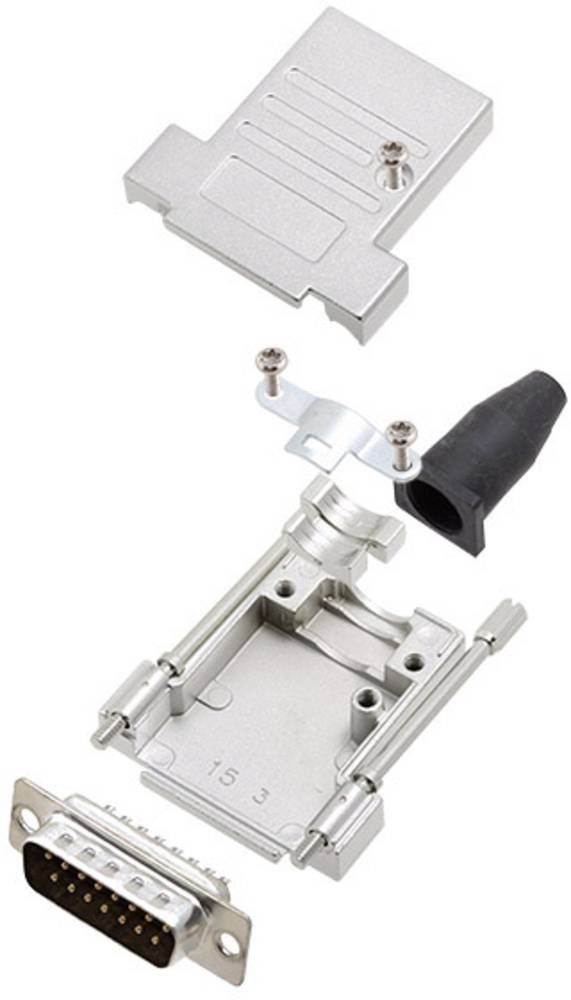 Amphenol L17DTSL09-RG-LJS-T+L717SDE09P D-SUB Stiftleisten-Set 180°