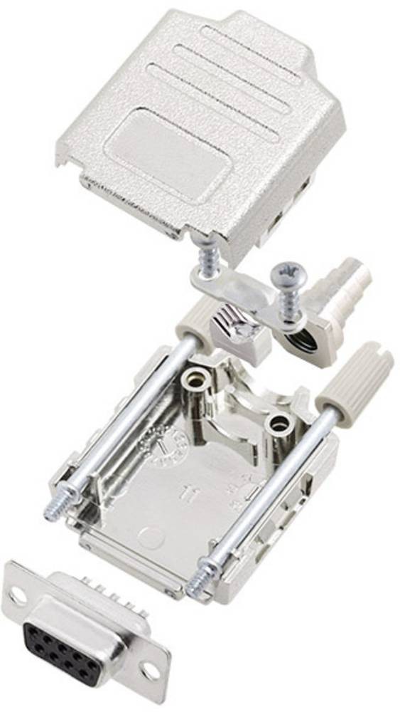 Amphenol L17DPPK37-M+L717DE37S D-SUB Buchsenleisten-Set 180° Polzahl: