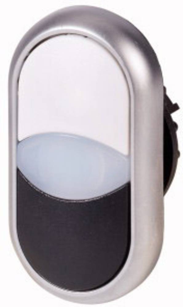 Eaton 216704-WH M22-DDL-WS Doppeldrucktaster white, black 1 pc(s)