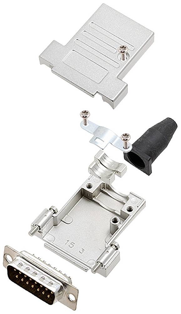 Encitech DTSL15-SJSRG-T-DBP-K 6355-0086-02 D-SUB Stiftleisten-Set 180