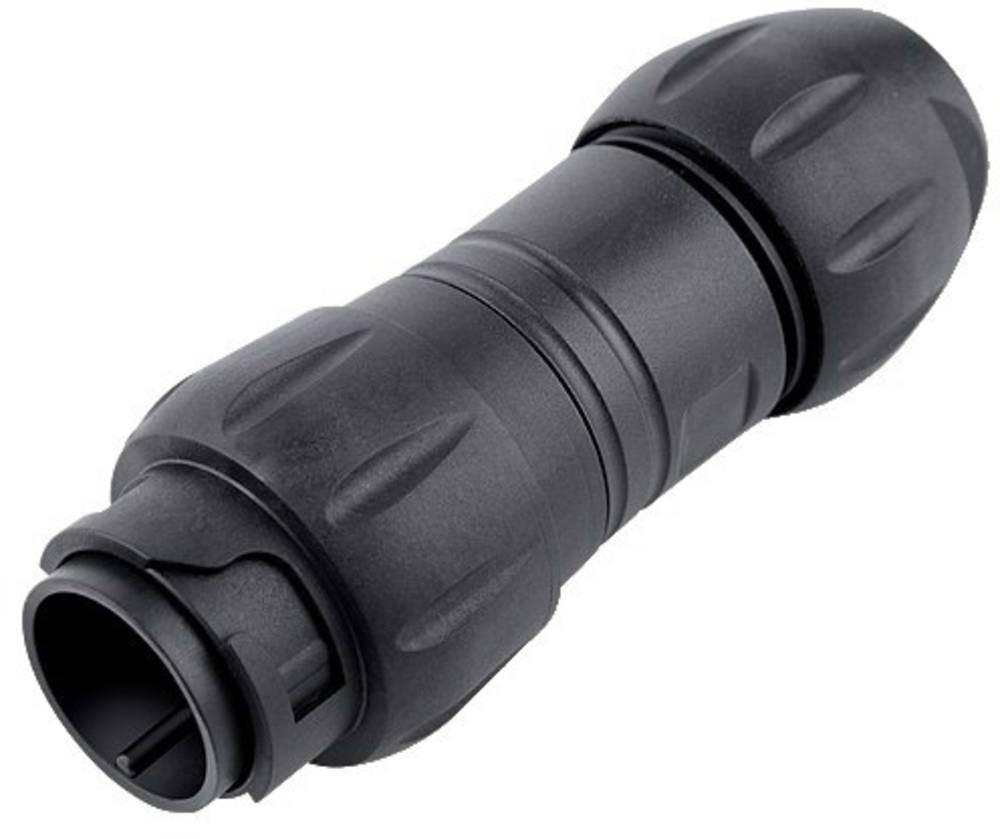 BINDER 99 6489 000 05 wire connector Bayonet Black - BINDER 99 6489