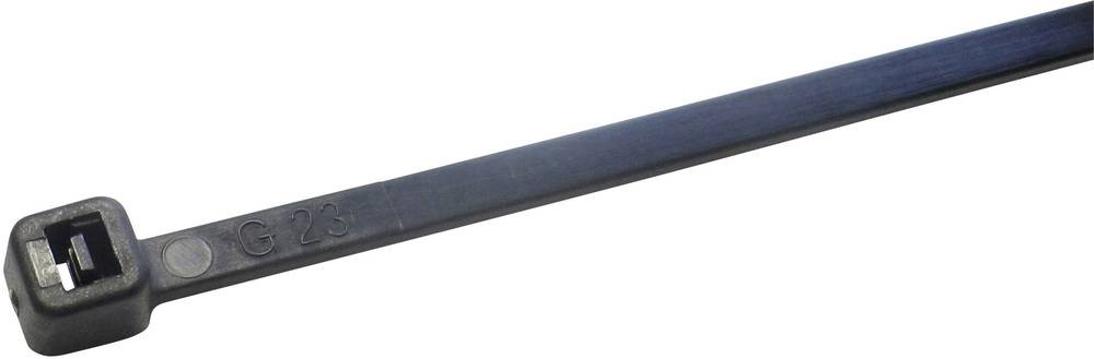 WKK plastiquekabelbinder noir UV-stab. 530x7,6mm 100 St.